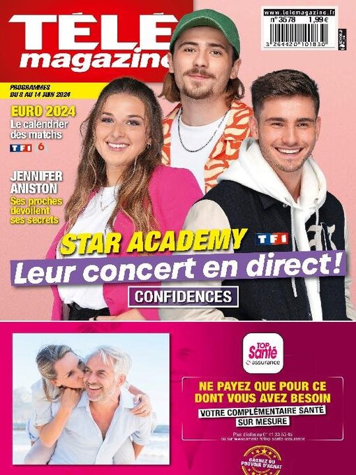 Title details for Télé Magazine by Les Publications Grand Public (PGP) - Available